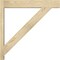 Ekena Millwork Traditional Block Rough Sawn Outlooker, Douglas Fir, 6"W x 32"D x 32"H OUT06X32X32TRA05RDF - alternate 3